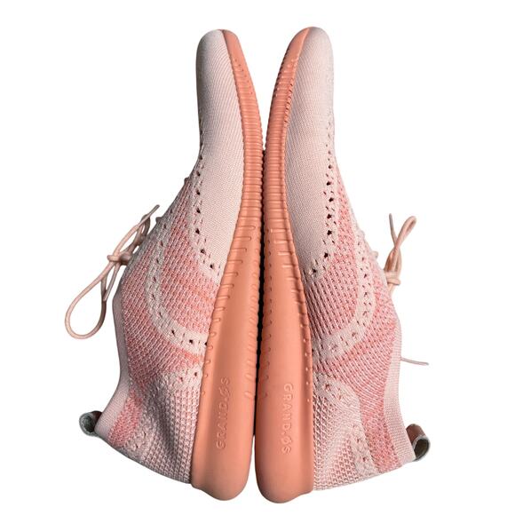 Cole Haan Women’s Light Pink Grand.0S Wingtip Oxford Pink Sneakers Size 11 - Picture 3 of 7